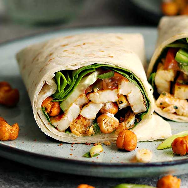Chicken & Halloumi Wrap